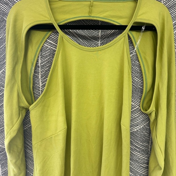 Elegant Green Long Sleeve Dress size 1XL         <<<<53>>>> - Picture 5 of 9